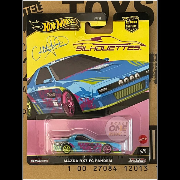 Hot Wheels Premium Car Culture Silhouettes Mazda RX7 FC