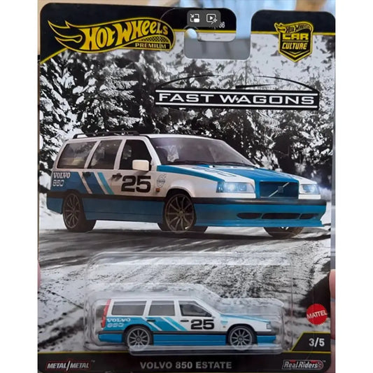 (PRE-ORDER) Hot Wheels - 1:64 - Volvo 850 Estate - 2025 Car Culture Mix 4 - Fast Wagons