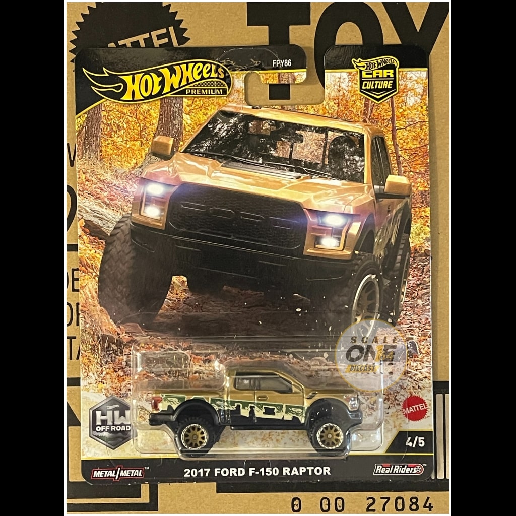 Hotwheels HWC  ’17 Ford Raptor F150 Hot Wheels 2021 Collector Edition '17 Ford F-150 Raptor
