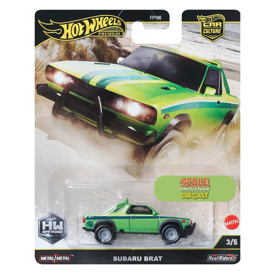 (PRE-ORDER) Hot Wheels - 1:64 - Subaru B.R.A.T. - Car Culture 2025 H Case - Off Road