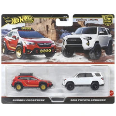 (PRE-ORDER) Hot Wheels - 1:64 - Subaru Crosstrek / 2018 Toyota 4Runner - Car Culture 2-Pack - 2025 Mix 3