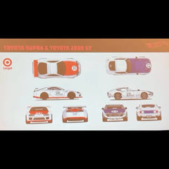 (PRE-ORDER) Hot Wheels - 1:64 - Toyota Supra / Toyota 2000 GT - Car Culture 2-Pack - 2025 Mix 3