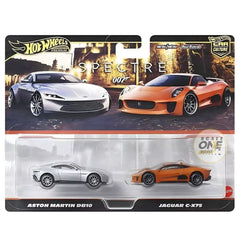 (PRE-ORDER) Hot Wheels - 1:64 - Aston Martin DB10 / Jaguar C-X75 (Spectre 007) - Car Culture 2-Pack - 2025 Mix 4