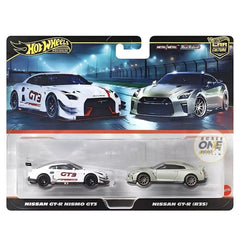 (PRE-ORDER) Hot Wheels - 1:64 - Nissan GT-R NISMO GT3 / Nissan GT-R (R35) (Nissan) - Car Culture 2-Pack - 2025 Mix 4