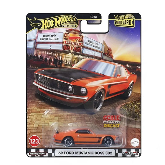 (PRE-ORDER) Hot Wheels - 1:64 - '69 Ford Mustang Boss 302 - Boulevard 2025 Mix 2 (#123)