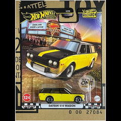 Hot Wheels - 1:64 - Datsun Bluebird 510 Wagon - Boulevard 2025 Mix 2 (#124)