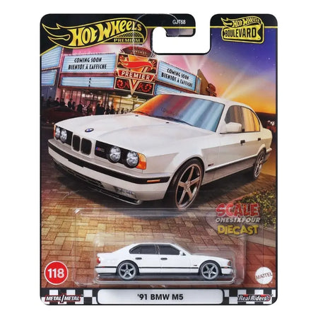 Hot Wheels - 1:64 - '91 BMW M5 - Boulevard 2025 Mix 1 (#118