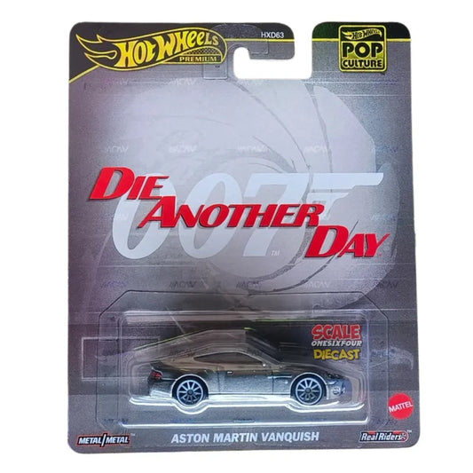 [PRE-ORDER] Hot Wheels - 1:64 - Aston Martin Vanquish (007 - Die Another Day) - Pop Culture 2025 G Case