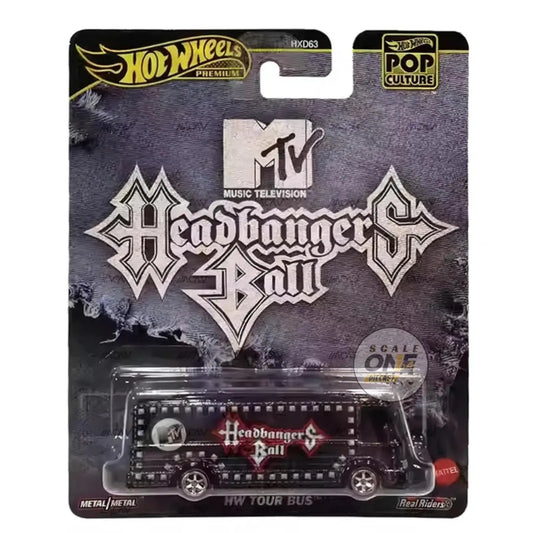(PRE-ORDER) Hot Wheels - 1:64 - HW Tour Bus (Headbangers Ball) - Pop Culture 2025 K Case