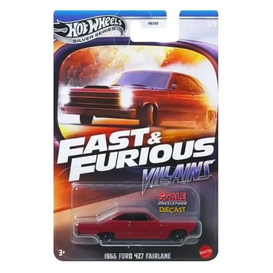 Hot Wheels - 1:64 - 1966 Ford 427 Fairlane - Fast & Furious Series (Villains)