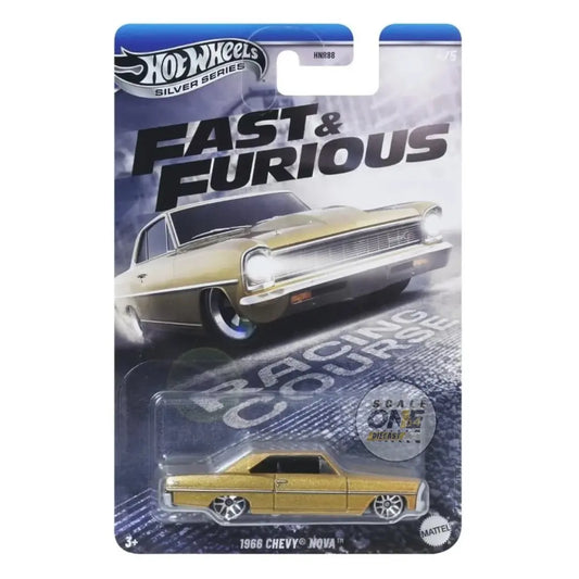 Hot Wheels - 1:64 - 1966 Chevy Nova - Fast & Furious Series (Racing Course)