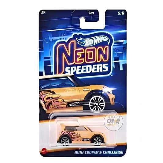 (PRE-ORDER) Hot Wheels - 1:64 - Mini Cooper S Challenge - Neon Speeders 2025 Mix 1