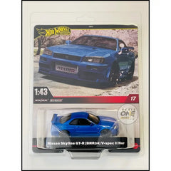 Hot Wheels - Premium 1:43 - Nissan Skyline GT-R (BNR34) V·spec II Nür - Target Exclusive