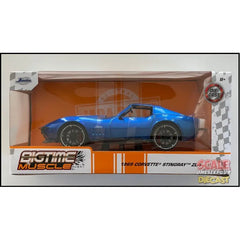 [DAMAGED BOX] Jada - 1:24 - 1969 Chevrolet Corvette Stingray ZL-1 - Big Time Muscle