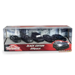 Majorette - 1:64 - Black Edition Gift Pack