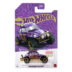 Hot Wheels - 1:64 - Purple & Gold 2025 (57th Anniversary Purple & Gold Series) - Mix 1 (Set Of 6)