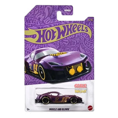 Hot Wheels - 1:64 - Muscle And Blown - Purple & Gold 2025 (57th Anniversary Purple & Gold Series) - Mix 1