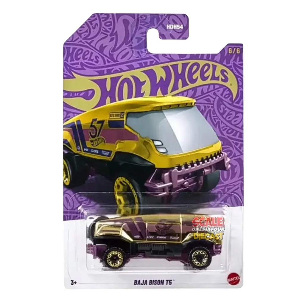 Hot Wheels - 1:64 - Purple & Gold 2025 (57th Anniversary