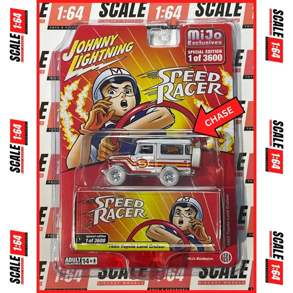 [CHASE] Johnny Lightning - 1:64 - 1980 Toyota Land Cruiser Speed Racer –  Scale164