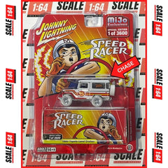 [CHASE] Johnny Lightning - 1:64 - 1980 Toyota Land Cruiser Speed Racer Livery Limited 3,600 pcs - MiJo Exclusives