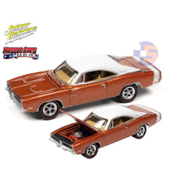 Johnny Lightning - 1:64 - 1969 Dodge Charger R/T - Copper - Muscle Cars USA