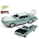 Johnny Lightning - 1:64 - 1979 Chevrolet Monte Carlo - Medium Green Firemist - Muscle Cars USA