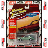 Johnny Lightning - 1:64 - 1979 Chevrolet Monte Carlo - Medium Green Firemist - Muscle Cars USA