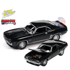 Johnny Lightning - 1:64 - 1969 Chevrolet COPO Camaro RS - Fathom Green - (MCACN)