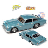 Johnny Lightning - 1:64 - 1966 Aston Martin DB5 - Caribbean Pearl - Classic Gold Collection