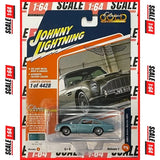 Johnny Lightning - 1:64 - 1966 Aston Martin DB5 - Caribbean Pearl - Classic Gold Collection