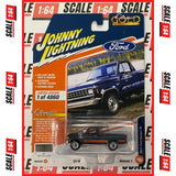 Johnny Lightning - 1:64 - 1985 Ford Ranger XL - Dark Charcoal - Classic Gold Collection