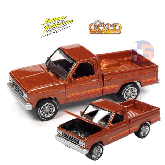 Johnny Lightning - 1:64 - 1985 Ford Ranger XL - Bright Copper - Classic Gold Collection