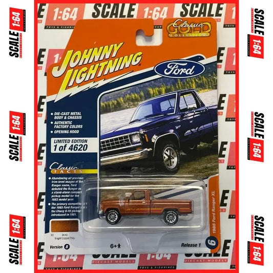 Johnny Lightning - 1:64 - 1985 Ford Ranger XL - Bright Copper - Classic Gold Collection