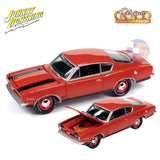 Johnny Lightning - 1:64 - 1969 Plymouth Barracuda - Orange - Classic Gold Collection