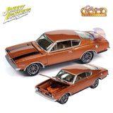 Johnny Lightning - 1:64 - 1969 Plymouth Barracuda - Bronze Fire - Classic Gold Collection