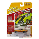 Johnny Lightning - 1:64 - 1969 Plymouth Barracuda - Bronze Fire - Classic Gold Collection