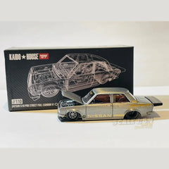 [CHASE] Kaido House - 1:64 - Datsun 510 Pro Street Full Carbon V1 - Black Carbon