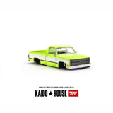 Kaido House - 1:64 - Chevrolet Silverado - KAIDO Flo V1 - Yellow Chrome