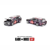 Kaido House - 1:64 - Datsun KAIDO 510 Wagon Hanami V3 - Magic Purple