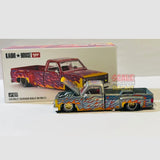 [CHASE] Kaido House - 1:64 - Chevrolet Silverado Dually on Fire V1 - Red with Flames