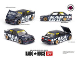 Kaido House - 1:64 - BMW M3 (E30) Kaido Works V1 - Dark Blue