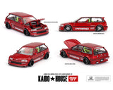 Kaido House - 1:64 - Honda Civic (EF) Kaido Works V2 - M Red