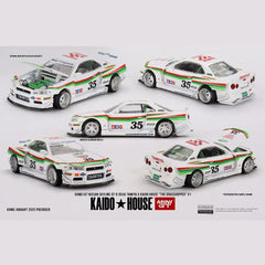 [PRE-ORDER] Kaido House - 1:64 - Nissan Skyline GT-R (R34) Tamiya X Kaido House “The Grasshopper” V1 - White