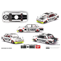 [PRE-ORDER] Kaido House - 1:64 - Datsun 510 Street Team XMM V1 - White