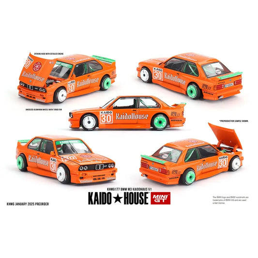 [PRE-ORDER] Kaido House - 1:64 - BMW M3 KAIDOHAUS V1 - Orange