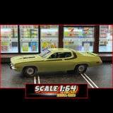 Auto World - 1:64 - 1973 Plymouth Road Runner (Mist Green) - AWSP096A (Loose)