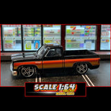 Hot Wheels - 1:64 - '83 Chevy Silverado (Black) - Mainline (HW Slammed) 191/250 (Loose)