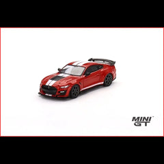 Mini GT - 1:64 - Shelby GT500 SE Widebody (Ford Race Red w/ White Stripes) - MiJo Exclusives