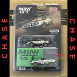 [CHASE] Mini GT - 1:64 - Lancia Stratos HF 1975 Rally Sanremo Winner #11 (White) - MiJo Exclusives