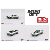 Mini GT - 1:64 - Lancia Stratos HF 1975 Rally Sanremo Winner #11 (White) - MiJo Exclusives